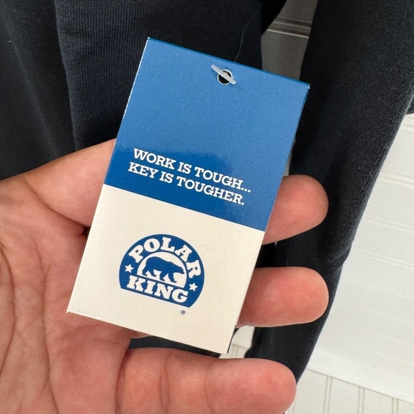 NEW Polar King Sweatshirt XL Black - Picture 4 of 8